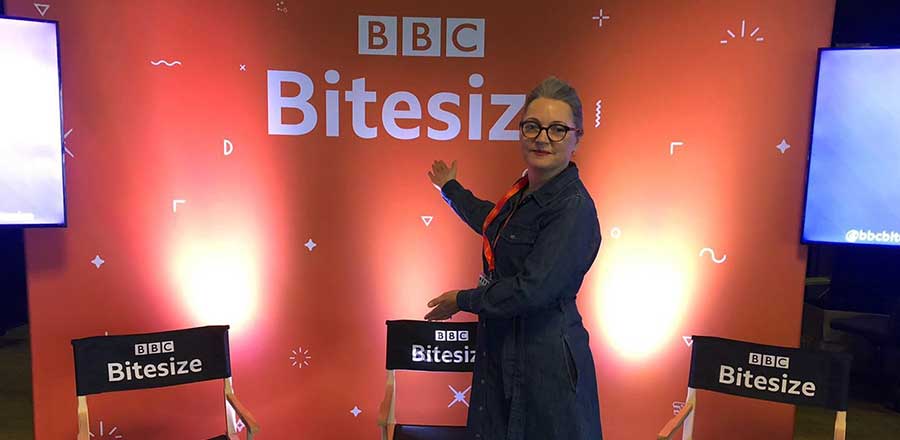 Feature image for Dr Sharran Grey is a guest panellist at the BBC Bitesize Tour